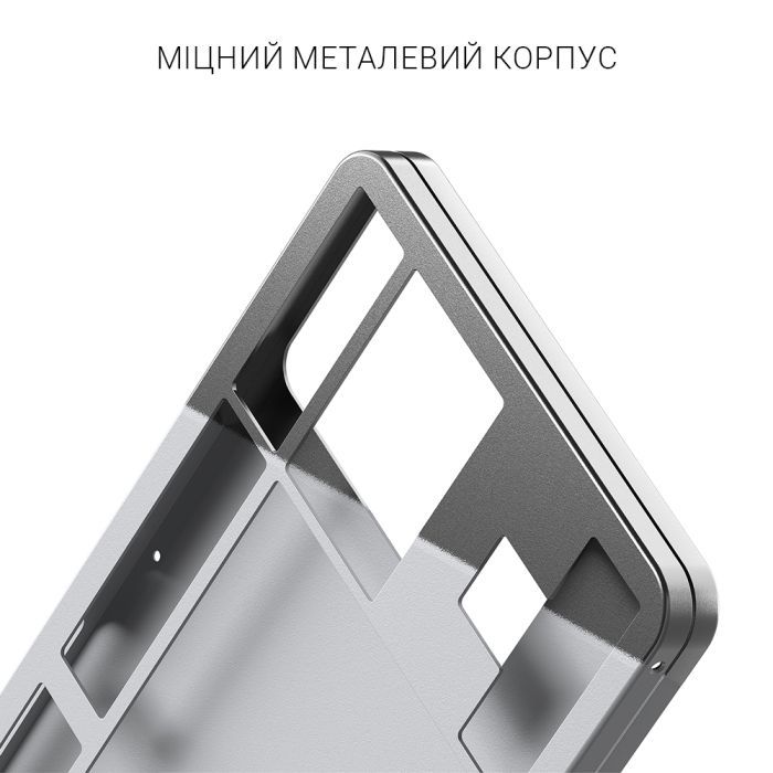 Клавиатура Dark Project ALU87 Daylight ABS RGB Mech G3MS Zircon White/Grey (DPKB_DAYLIGHT_87_ANSI_UA) изображение 11