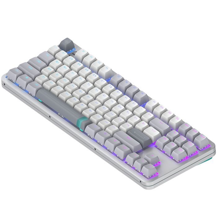 Клавиатура Dark Project ALU87 Daylight ABS RGB Mech G3MS Zircon White/Grey (DPKB_DAYLIGHT_87_ANSI_UA) изображение 3