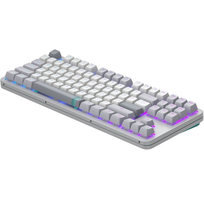 Клавиатура Dark Project ALU87 Daylight ABS RGB Mech G3MS Zircon White/Grey (DPKB_DAYLIGHT_87_ANSI_UA) изображение 5
