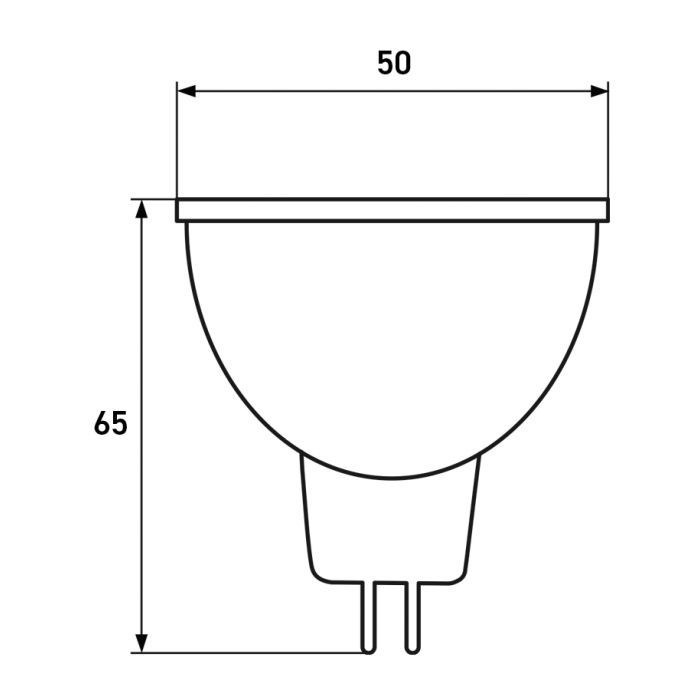 Лампочка Eurolamp LED SMD MR16 11W GU5.3 4000K (LED-SMD-11534(P)) изображение 3