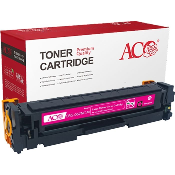 Картридж ACO Canon 067 Black 1350ст без чипа (ACO-CRG-067NC K) зображення 2