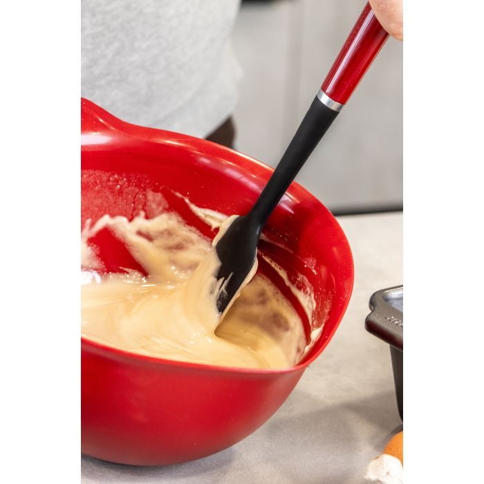 Лопатка кухонная KitchenAid Coreline для тіста, 30 см, сірий (KAS031OHCGG) изображение 5