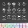 Клавиатура Ducky One 3 Cherry MX Red RGB UA USB White (DKON2108ST-RUAPXPWWWSC1) изображение 4