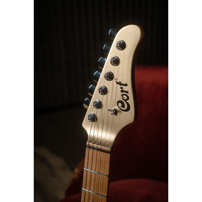 Электрогитара Cort G300 Pro Metallic Gold изображение 11