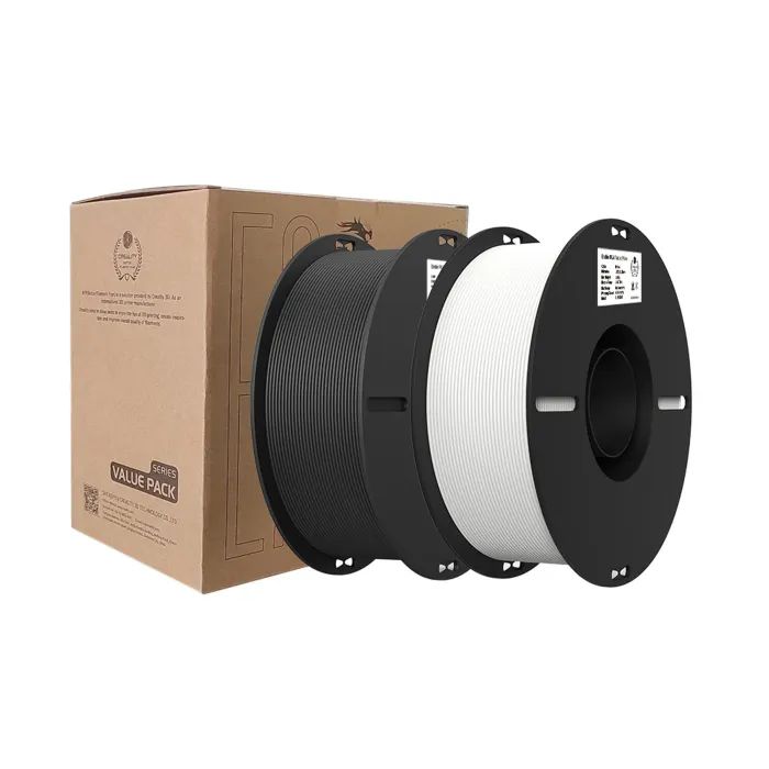 Пластик для 3D-принтера Creality PLA 2x1кг, 1.75мм, white+black (3301010337) зображення 10