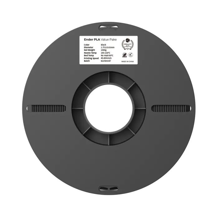 Пластик для 3D-принтера Creality PLA 2x1кг, 1.75мм, white+black (3301010337) зображення 6