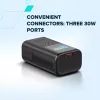 Батарея универсальная Canyon 10000mAh OnPower 130 TFT PD/30W Dark Grey (CNS-CPB130DG) изображение 6