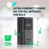 Батарея универсальная Canyon 10000mAh OnPower 130 TFT PD/30W Dark Grey (CNS-CPB130DG) изображение 7