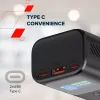 Батарея универсальная Canyon 10000mAh OnPower 130 TFT PD/30W Dark Grey (CNS-CPB130DG) изображение 8