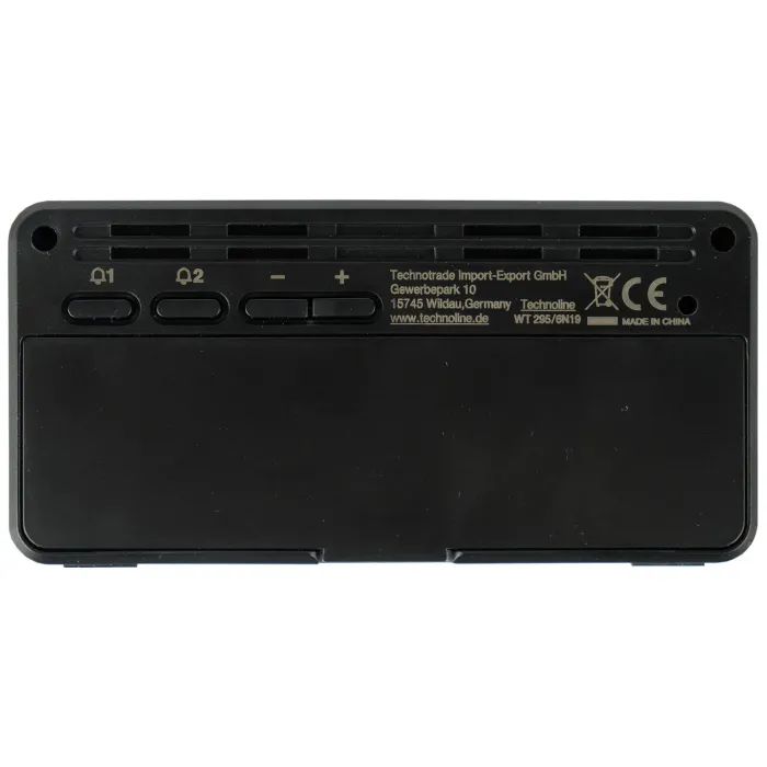 Настольные часы Technoline WT295 Black (DAS302982) изображение 4