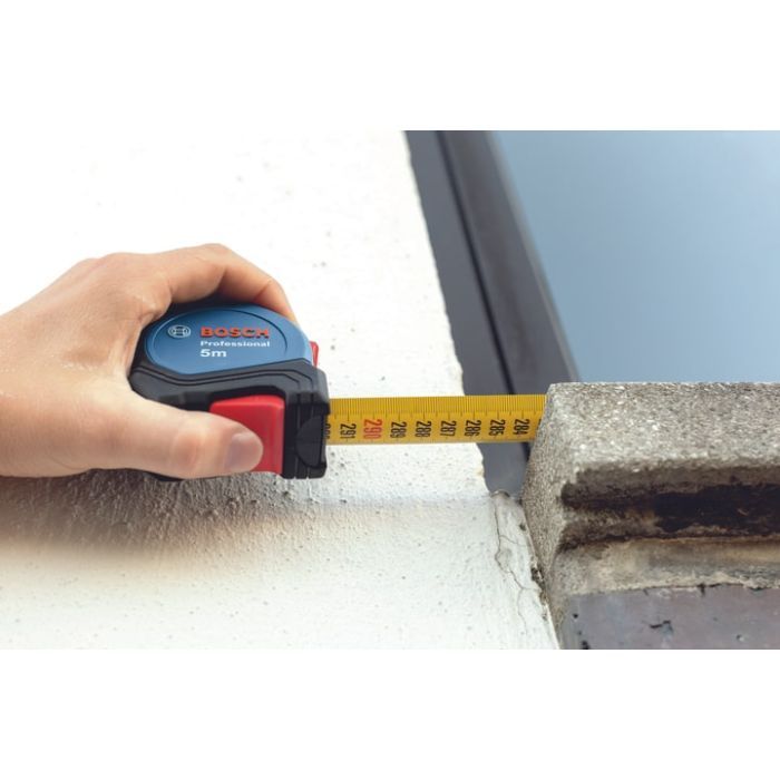 Набор инструментов Bosch 19 шт, рулетка 5м, уровень 25см (0.615.990.N2R) изображение 3