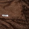 Плед Ardesto Jacquard Braid 160х200см, 100% поліестер, коричневий (ART0205JB) зображення 4