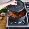 Гусятница GreenPan Featherweights 25 см, 6,2 л чорна (CC002222-001) изображение 4