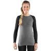 Лонгслів Dynafit Tour Light Merino L/S Tee Wms 71365 0911 - XS - сірий/чорний (016.002.2060)