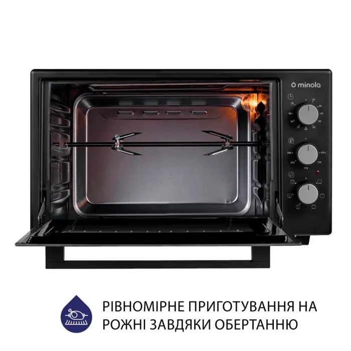 Электропечь Minola FOET 3714 BL изображение 10