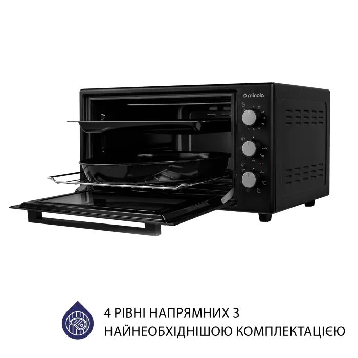 Электропечь Minola FOET 3714 BL изображение 8