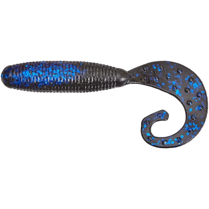 Силикон рыболовный Reins Fat G-Tail Grub 2" B11 Blue Belly (16 шт/уп.) (1552.08.57)