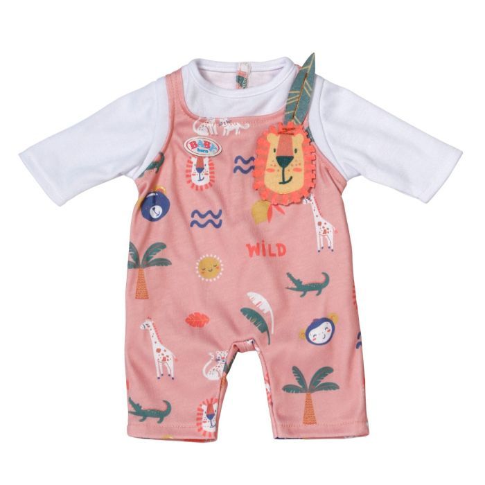 Аксессуар к кукле Zapf Одежда для куклы Baby Born - Комбинезон Джунгли (871669)