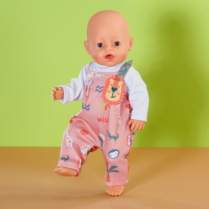 Аксессуар к кукле Zapf Одежда для куклы Baby Born - Комбинезон Джунгли (871669) изображение 3