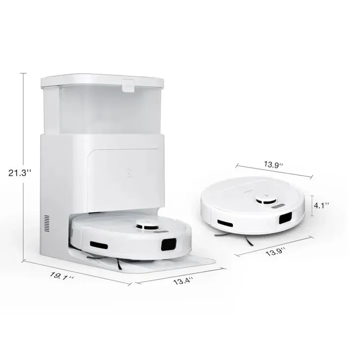 Пилосос Ecovacs DEEBOT N30 PRO OMNI (YDLX11-1 WHITE) зображення 6