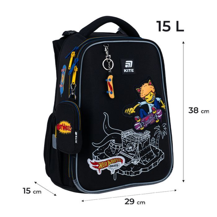Портфель Kite Education 531 Hot Wheels Skate (HW25-531M) изображение 2
