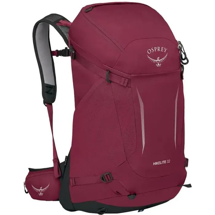 Рюкзак туристический Osprey Hikelite 32 chameleon/black - S/M - бордовий (009.4013)