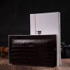 Гаманець Bond Accessories На два відділення з натуральної шкіри Коричнева (22046) зображення 10