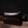 Гаманець Bond Accessories На два відділення з натуральної шкіри Коричнева (22046) зображення 9