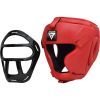 Боксерский шлем RDX T1 Grill Full Red L (HGR-T1FR-L) изображение 3