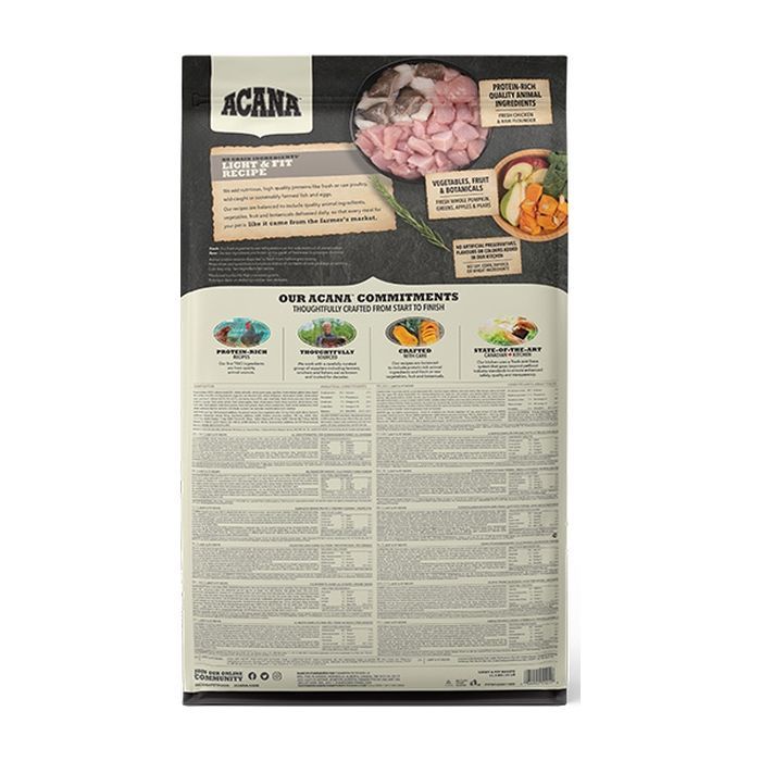 Сухой корм для собак ACANA Light&Fit Recipe 11.4 кг (0064992512118) изображение 2