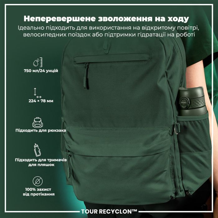 Пляшка для води ION8 OneTouch 750 мл BPA Free, Blue (I8RF750BLU) зображення 5