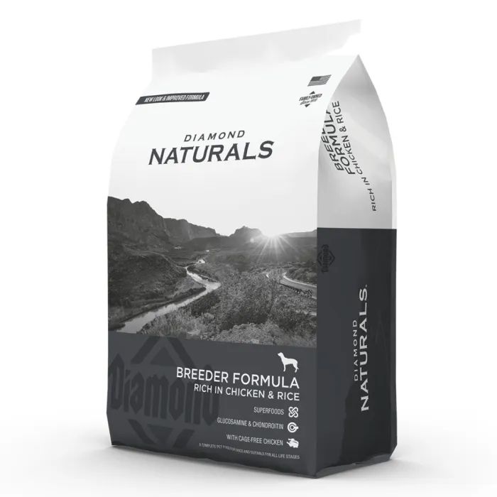 Сухий корм для собак Diamond Naturals Breeder Formula Chicken&Rice 20 кг (0074198615193) зображення 3