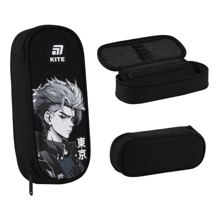 Пенал Kite 599 Anime Boy (K25-599-12)