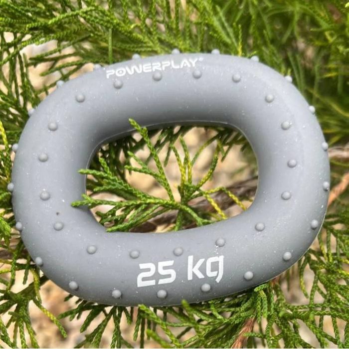 Эспандер PowerPlay PP-4337 Hand Grip Large 25 кг Сірий (PP_4337_Grey_25kg) изображение 4