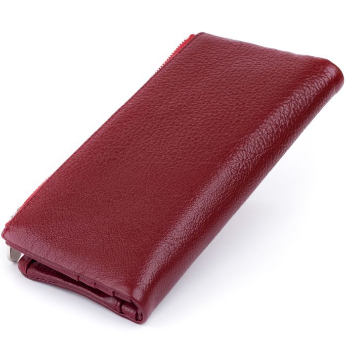 Гаманець ST Leather На кнопці Чорний (19200) зображення 2