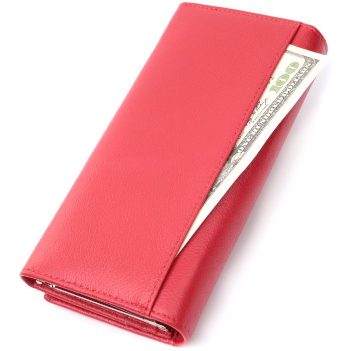 Кошелек ST Leather Из натуральной кожи Красный (22675) изображение 10
