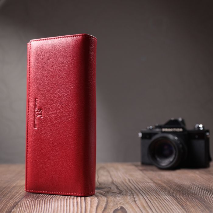 Кошелек ST Leather Из натуральной кожи Красный (22675) изображение 11