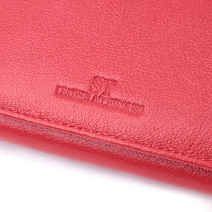 Кошелек ST Leather Из натуральной кожи Красный (22675) изображение 5