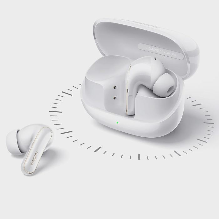 Наушники Xiaomi Buds 5 Pro Bluetooth (BHR9642GL) Ceramic White (1127918) изображение 7