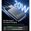 Батарея універсальна Choetech Magnetic Wireless 10000mAh 20W, PD, Qi-15W, USB-C In/Out, Ultra-thin, Black (B739-CCBK) зображення 5