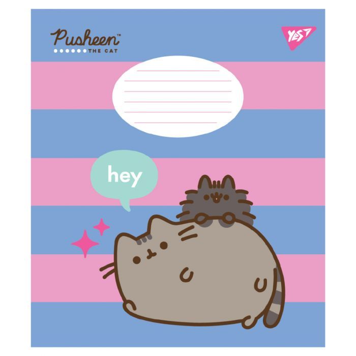 Тетрадь Yes Pusheen The Cat А5 12 листов клетка (767612) изображение 4