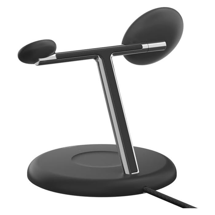 Зарядное устройство Belkin 3in1 Magnetic Adjustable Pad Qi2 15W White (WIZ023VFWH) изображение 4