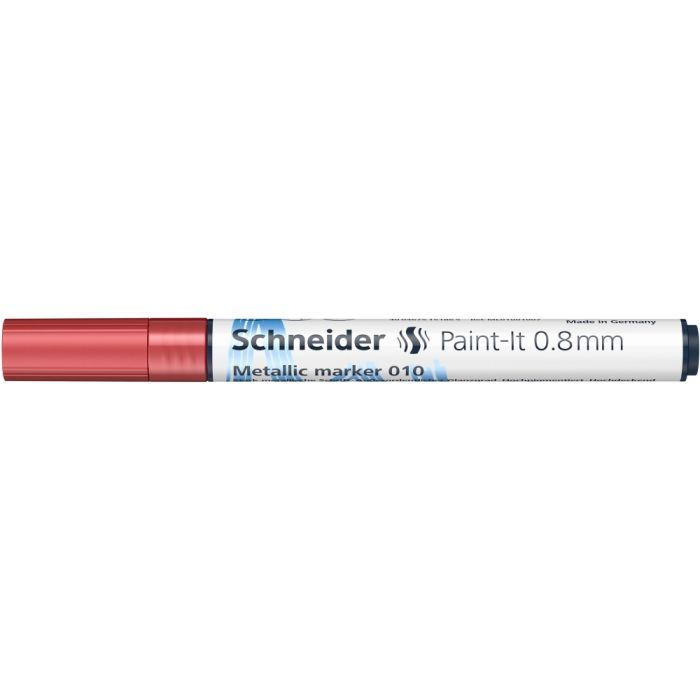 Маркер Schneider Paint-It 0,8 металлик, красный (ML01001124)