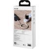 Дата кабель USB-C to Lightning 1.0m Cafule Metal PD 20W white Baseus (CATLJK-A02) зображення 10