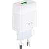 Зарядное устройство HOCO C72Q Glorious USB QC3.0 18W White (6931474732514)