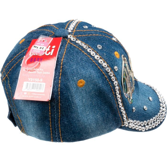 Кепка детская Kitti джинсовая (Y9150-9-48G-blue) изображение 3
