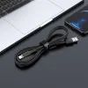 Дата кабель USB 2.0 AM to Lightning 1.2m 2.4A silicone C2-02 black Acefast (AFC2-02B) изображение 4