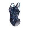Купальник Arena Rockin Swimsuit Swim Tech Mult 008159-889 чорний, синій, фіолетовий 42 (3468337406532) изображение 4