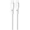 Дата кабель USB-C to USB-C 1.0m 60W Rock XO (NBQ231B_White)