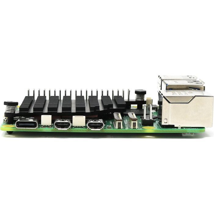 Радіатор охолодження для Мікро ПК Pi HUT Радіатор низькопрофільний для Raspberry Pi 5 (105875) зображення 2